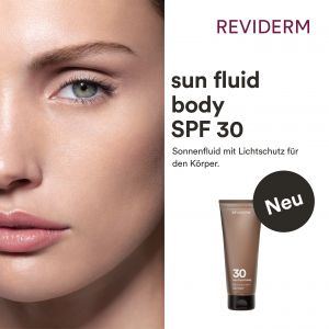 REVIDERM sun fluid body SPF 30.